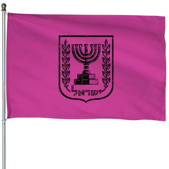 Discover Patriotic Israel House Flag