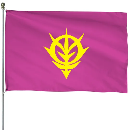 Discover Gundam Zeon House Flags