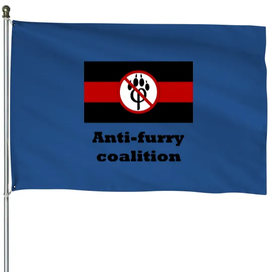 Discover Anti-furry coalition Anti-furry coalition House Flags
