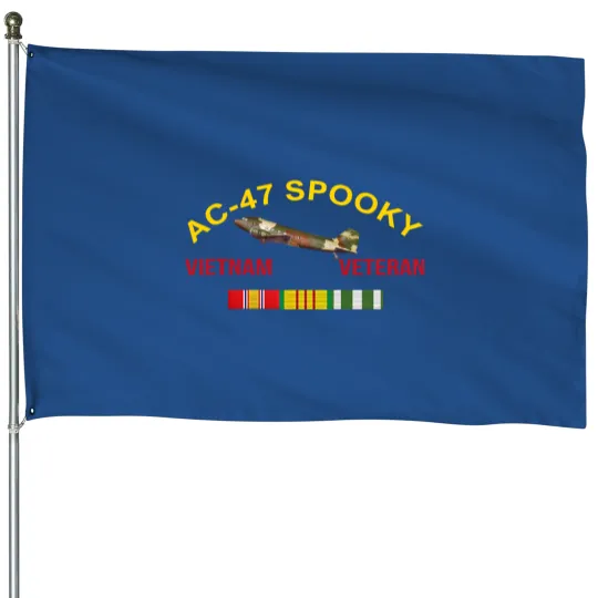 Discover Ac 47 Spooky Gunship Vietnam Veteran Ac 47 House Flags