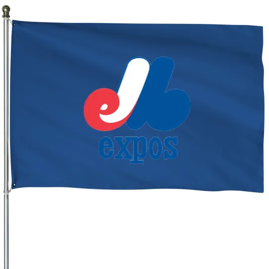 Discover Vintage Baseball Montreal Expos - Standard With Expos House Flags