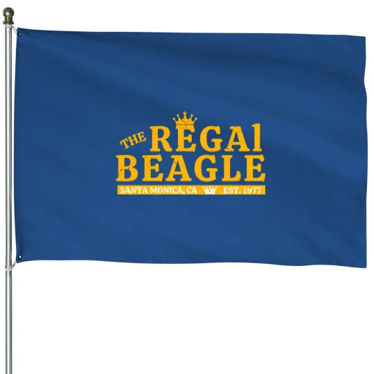 Discover The Regal Beagle Dog Beagle Lover House Flags
