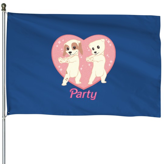 Discover Party House Flags