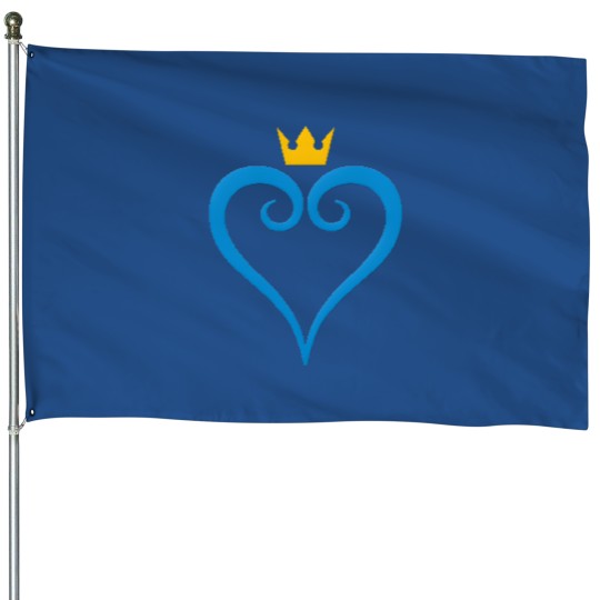 Discover Kingdom Of Hearts House Flags