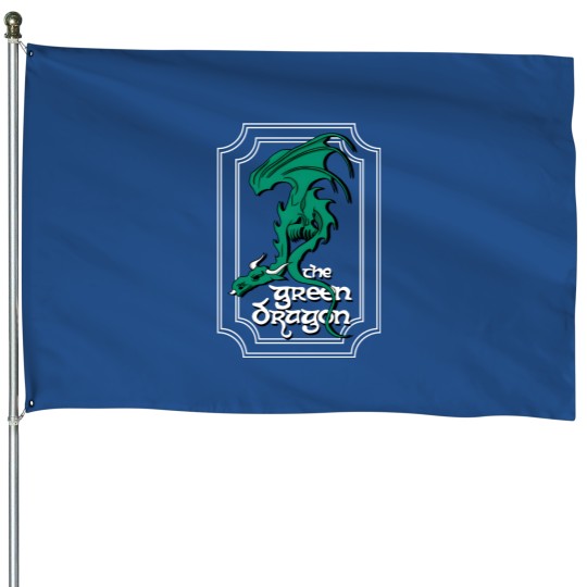 Discover The Green Dragon Inn Logo House Flags