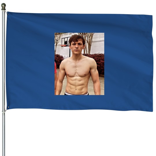 Discover Tom Holland Shirtless House Flags