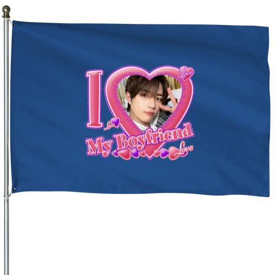 Discover Beomgyu (TXT) I love my boyfriend Army78th Field Artillery Regiment wo Txt House Flags