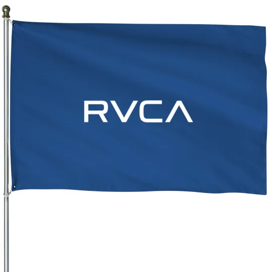 Discover RVCA TXT Crown Flower House Flags