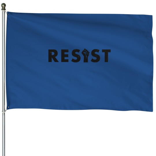 Discover Resist (Fist) Classic House Flags