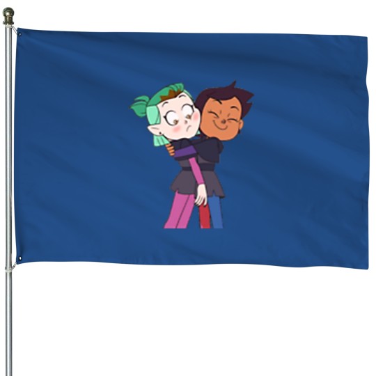 Discover Lumity Hug House Flags - Repeat Design