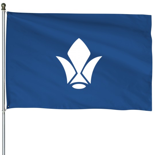 Discover Iron Blooded Orphans Simplistic Tekkadan Iron Flower Brigade Premium House Flags