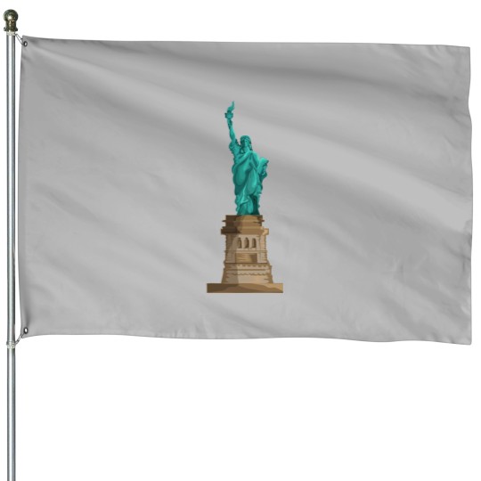 Discover Statue of Liberty House Flags