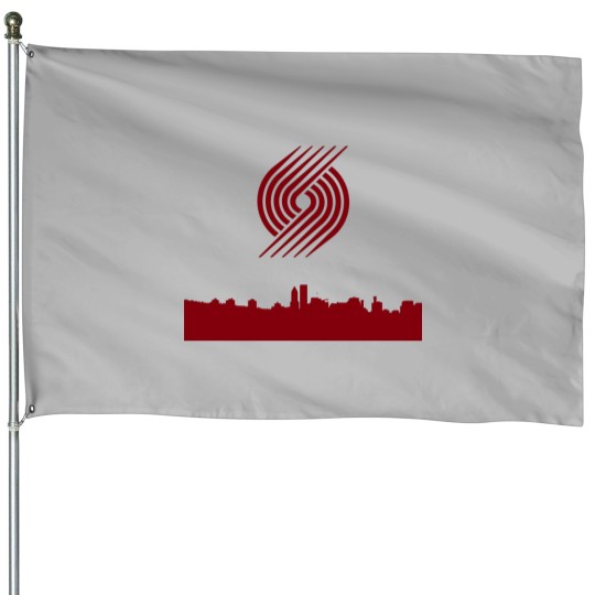 Discover Portland Trailblazers House Flags