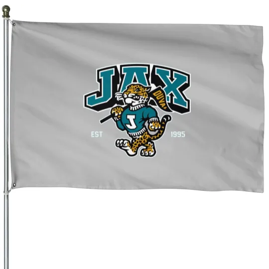 Discover Jags Jacksonville 1995 House Flags