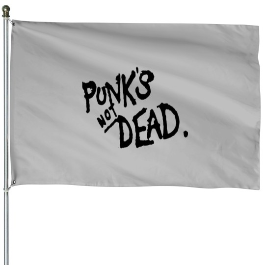 Discover Punks Not Dead House Flags