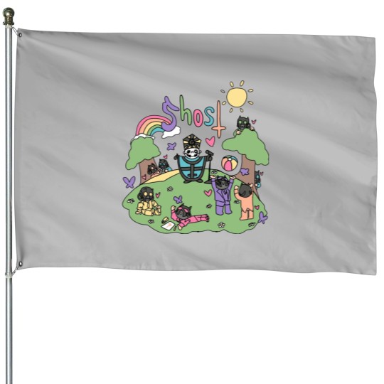 Discover Ghost-Album House Flags