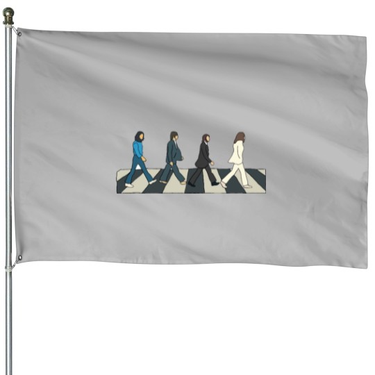 Discover The Beatless Abbey Road House Flags