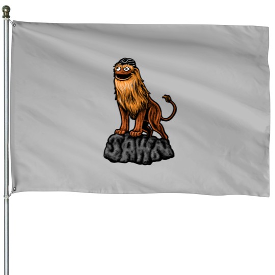 Discover Gritty Jawn classique House Flags