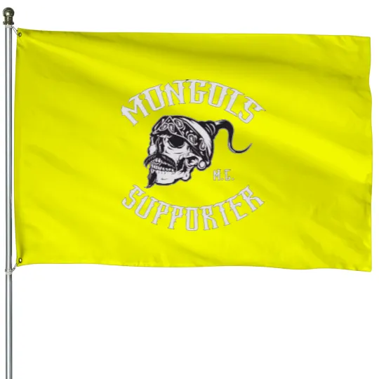 Discover Mongols MC (Motorcycle Club) House Flags