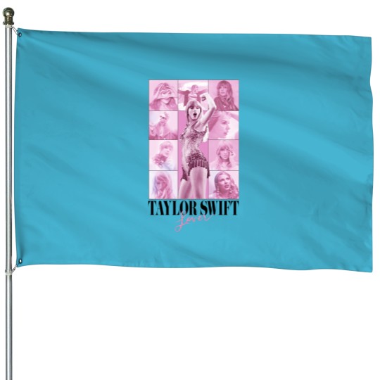 Discover Lover Album House Flag - Show Your Swiftie Pride Outside