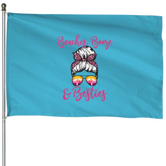Discover Girls Trip Girls Weekend Friends Beaches Booze & Besties House Flags