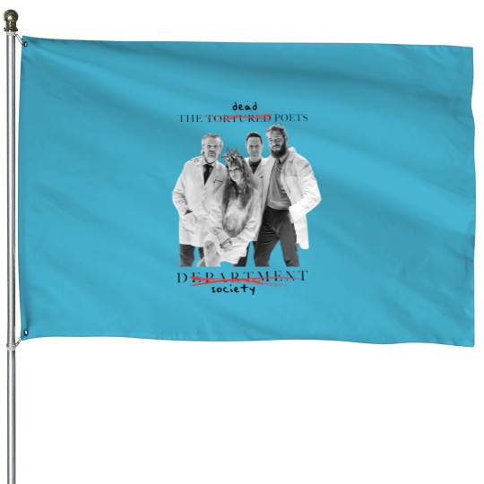 Discover Tortured Poets Department x Dead Poets Society - TTPD - Unisex House Flags