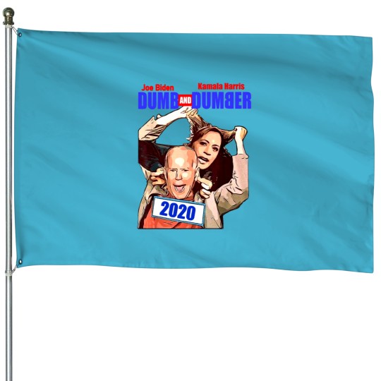 Discover Bide n Harris Dumb and Dumber House Flags