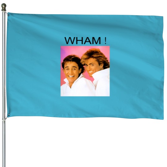 Discover George Michael Wham House Flags, George Michael Last Christmas House Flags