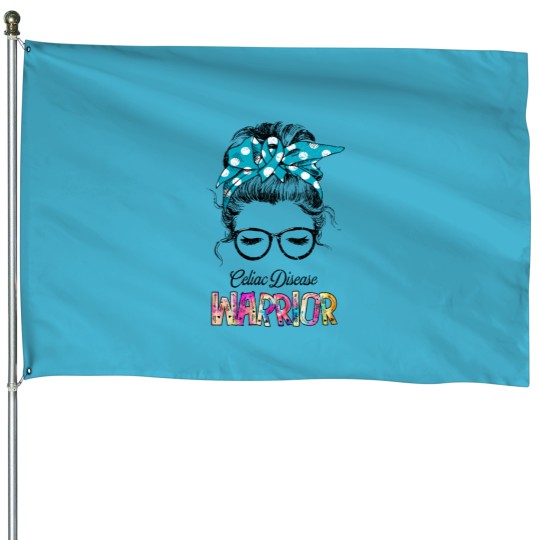 Discover Celiac Disease Awareness House Flags