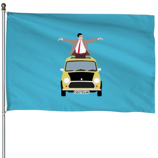 Discover Mr Bean and mini Classic House Flags
