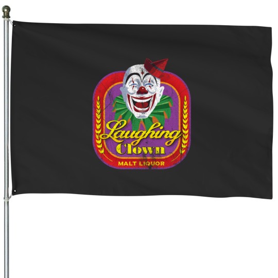 Discover Laughing Clown Malt Liquor House Flags