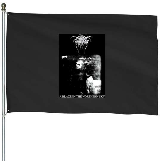 Discover Darkthrone House Flags, A Blaze In The Northern Sky Black Metal Norwegian Black Metal House Flags