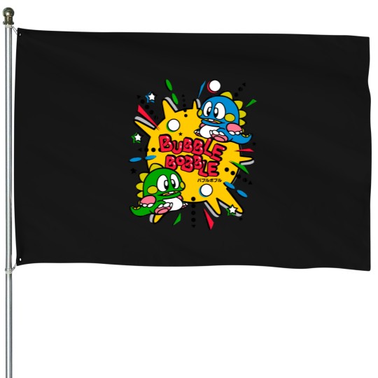 Discover Bubble Bobble - Bubble Bobble - House Flags