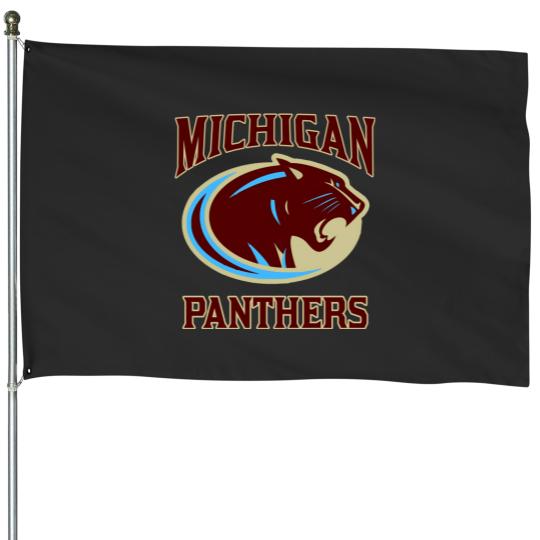 Discover The Angry Michigan Panthers House Flags