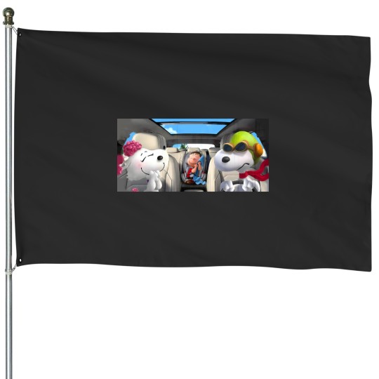 Discover Snoopy Car Sun Shade, Snoopy Sunshade, Snoopy Auto Sunshade House Flags