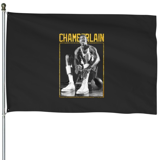 Discover WILT CHAMBERLAIN BASKETBALL SPORT House Flags