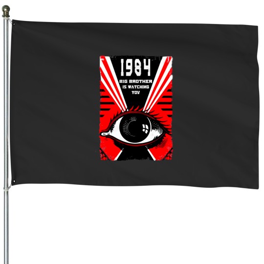 Discover 1984 V10 (Orwell) Poster Men House Flags