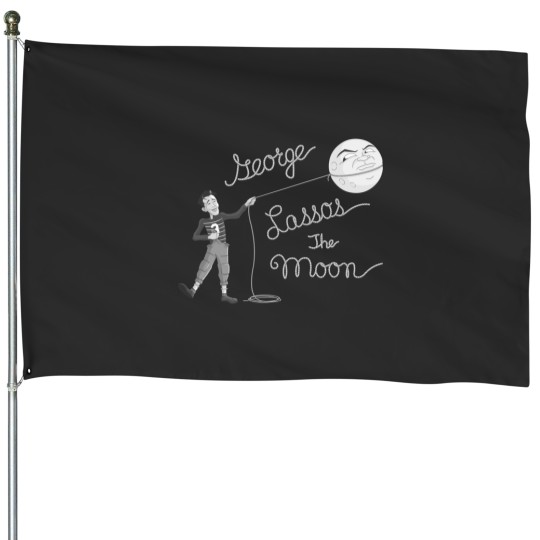 Discover George Lassos the Moon House Flags