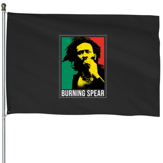 Discover Burning Spear House Flags Gift Set