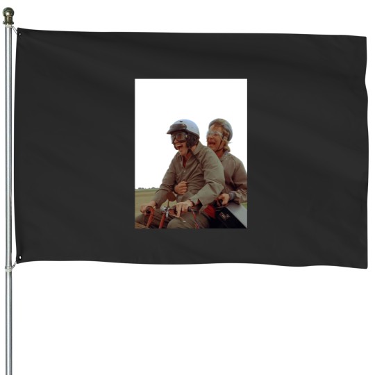 Discover Dumb and Dumber Bike Ride Classic House Flags