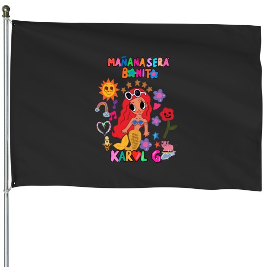 Discover Karol G Maana Sera Bonito House Flag