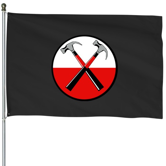 Discover pink floydd Hammers House Flags