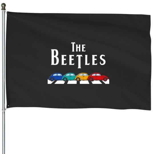 Discover Classic Vintage Buggy Car The Beetles Old Bugs Lov House Flags