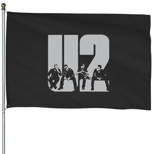 Discover U2 Rock Band Vintage House Flags Gift Idea