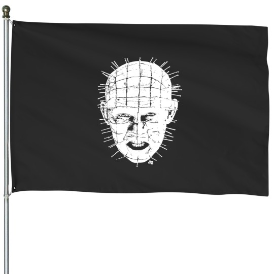 Discover Hellraiser - Incredibly Rare Year 2000 House Flags - Size XL - Old FOTL Tag - Classic Horror Movie, Dawn Of The Dead, The Thing, The Shining