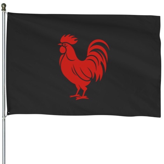 Discover Rooster - Rooster - House Flags