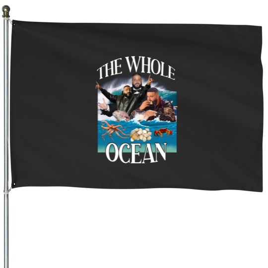 Discover Dj Khaled Bring Out the Whole Ocean Funny House Flags, DJ Khaled House Flags