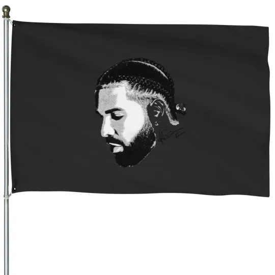 Discover Vintage Drake Rap House Flags