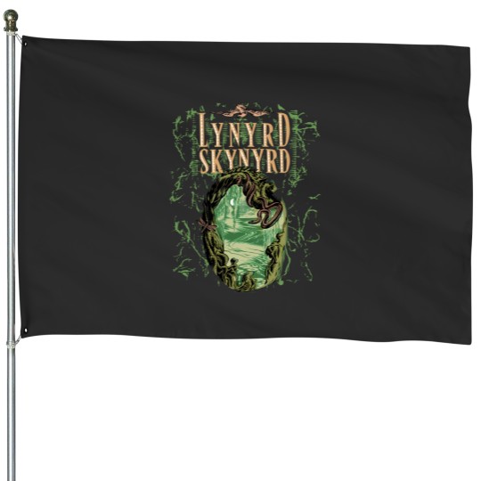 Discover Lynyrd Skynyrd Vintage House Flags, Lynyrd Skynyrd Tour 2023 House Flags
