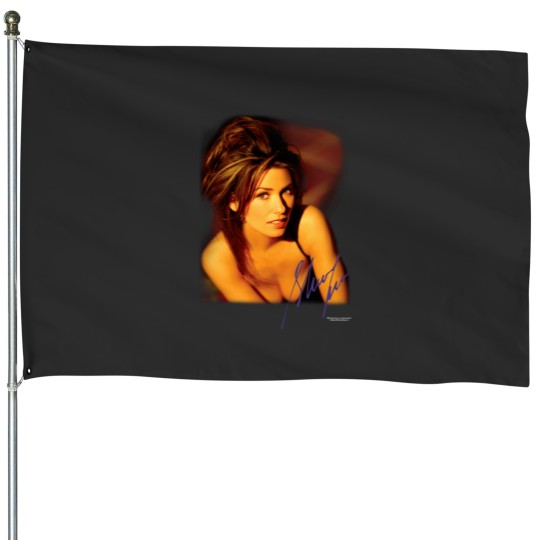 Discover Vintage 1998 PolyGram Shania Twain House Flags